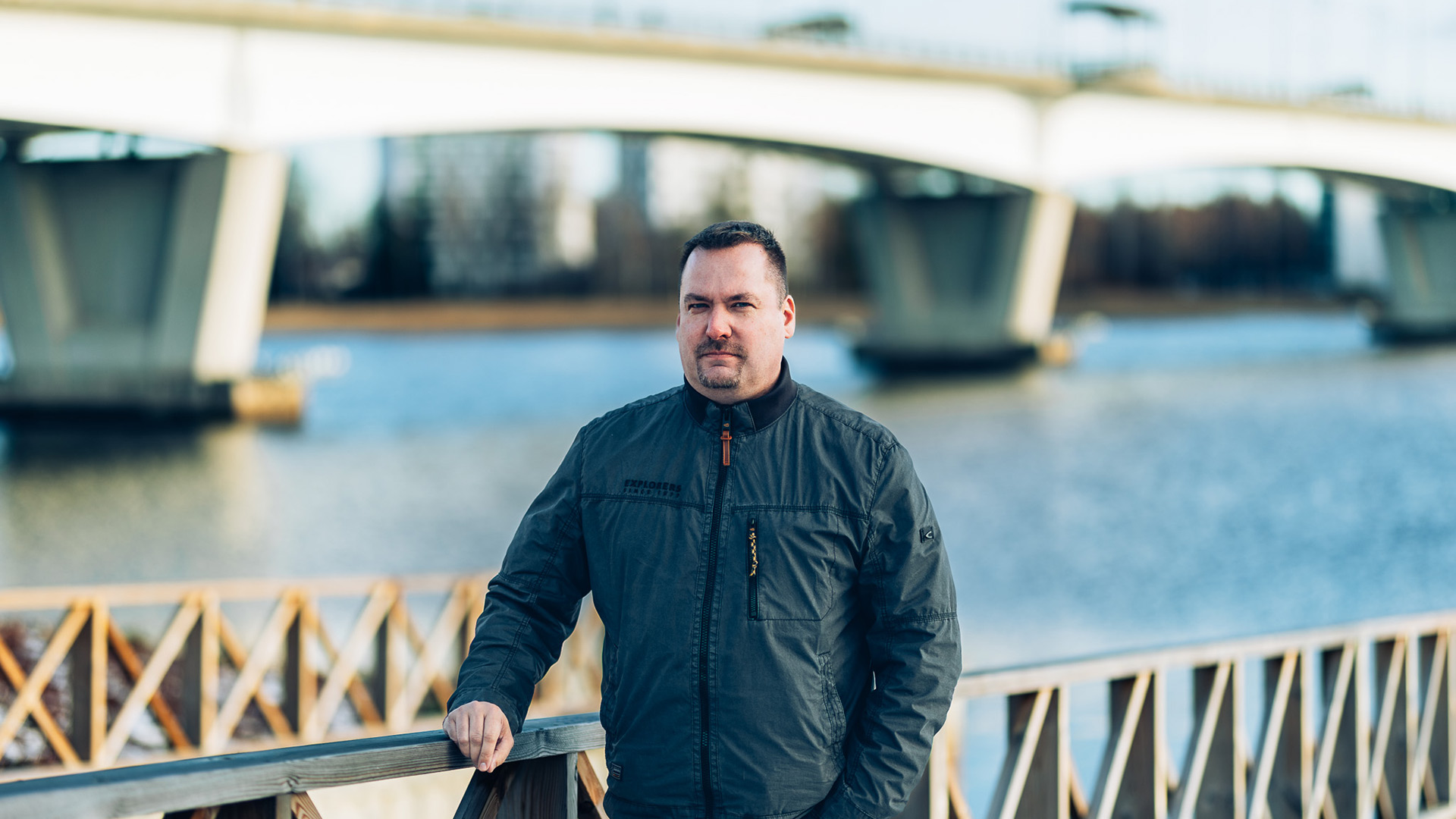 Työmaapäällikkö Tomi Hölttä