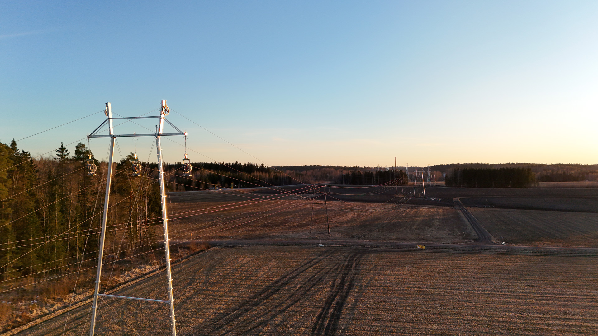 NYAB’s 110 kV power line construction project for Tervakoski Oy progresses