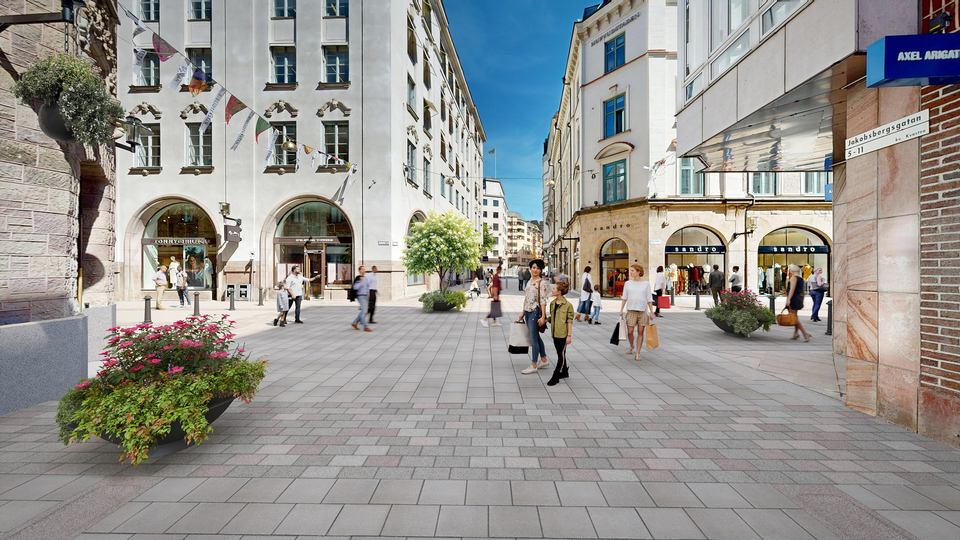 NYAB starts Stockholm City’s first fully electrified street work project