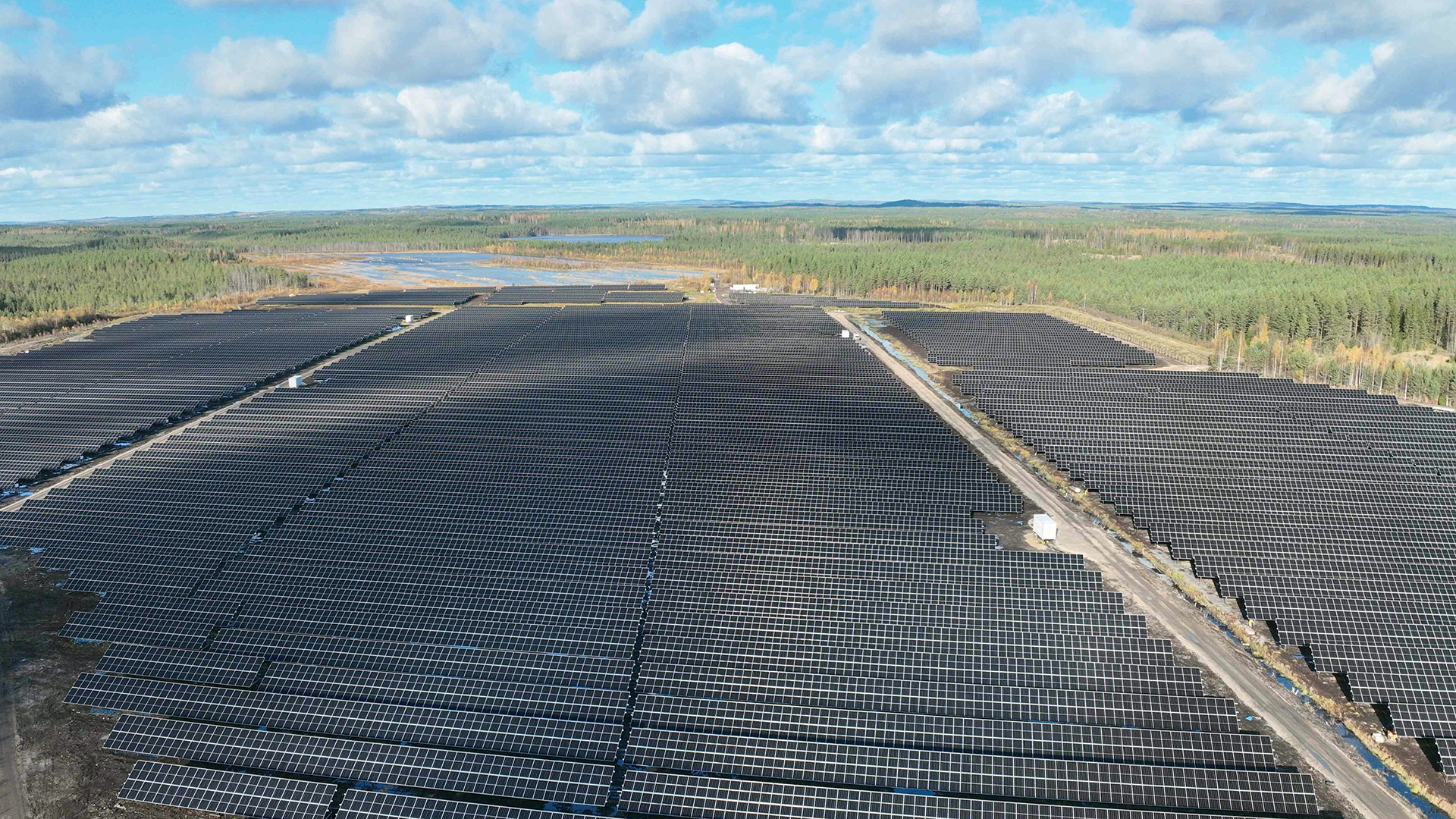 NYAB delivers two solar park projects for Rabbalshede Kraft in Finland